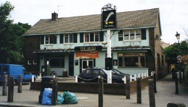 Quill, Putney, 2001. Now closed.