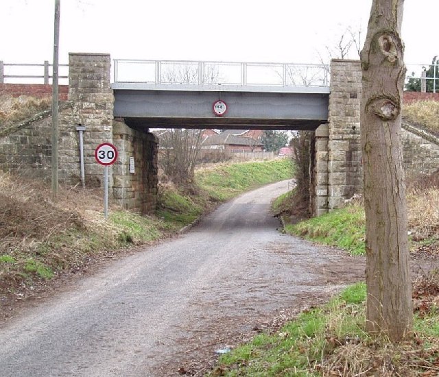 Railway Bridge, Bescar Lane, Ollerton