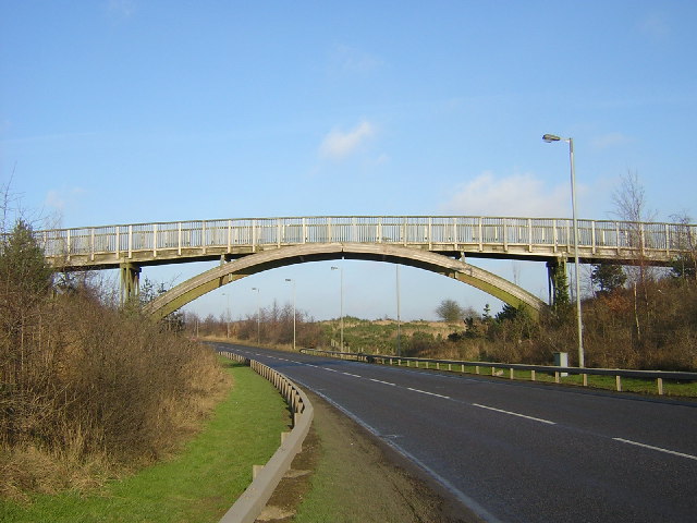 Footbridge Over A723