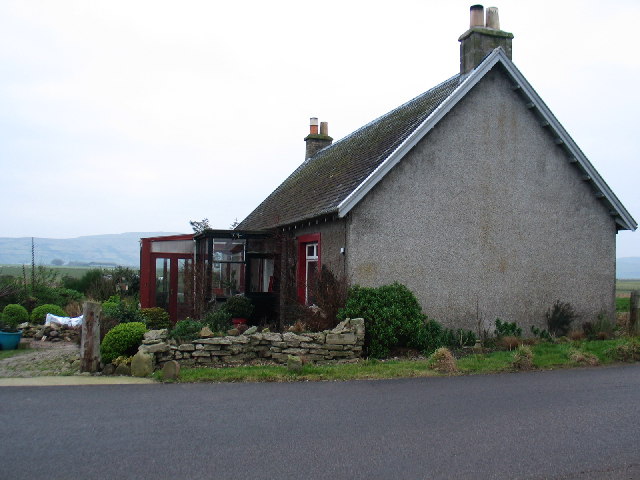 Westbacks Cottage on the Moss road near Campbeltown.