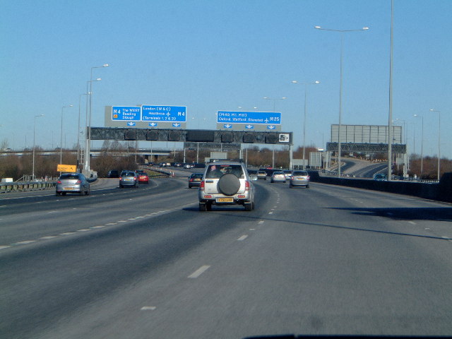 M25  M4 interchange