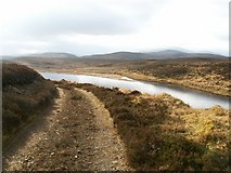 NH4447 : Road by Loch Ballach by Jim Bain