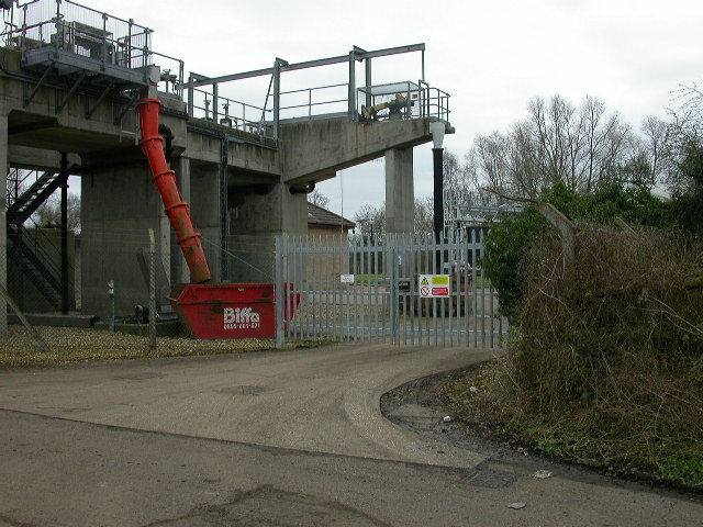 Entrance to Sewage Works