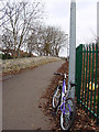 Cycle lane just above Passage Lane