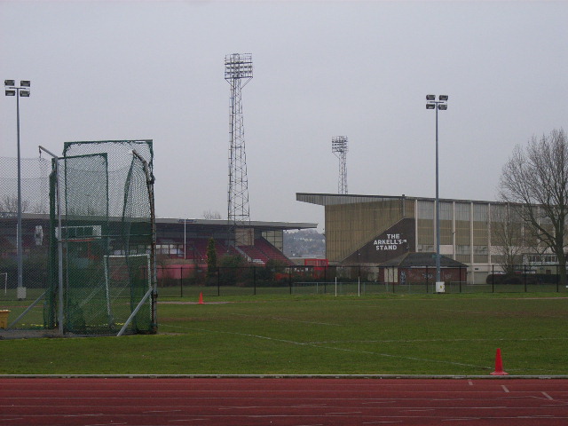 Athletics track in Swindon