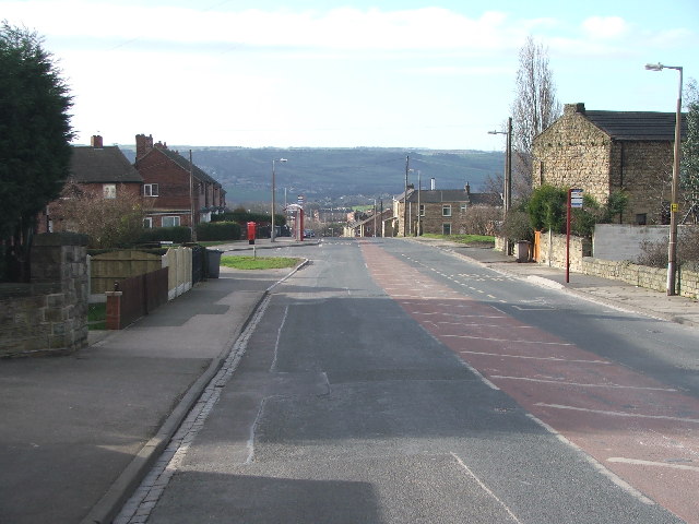 Top of Chickenley Lane