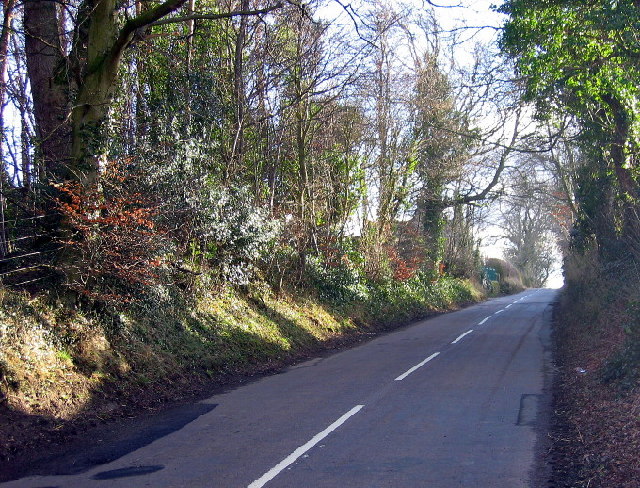 Road near Clay House