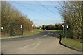 Entrance to Walpole Landfill site