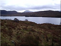 NC1826 : Looking across Loch Assynt from Tumore by Donald H Bain