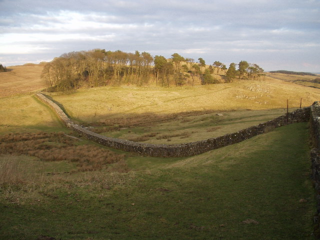 Hadrian's Wall, from Housesteads Roman Fort