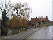 SK9818 : Village pond, Castle Bytham by Tim Heaton