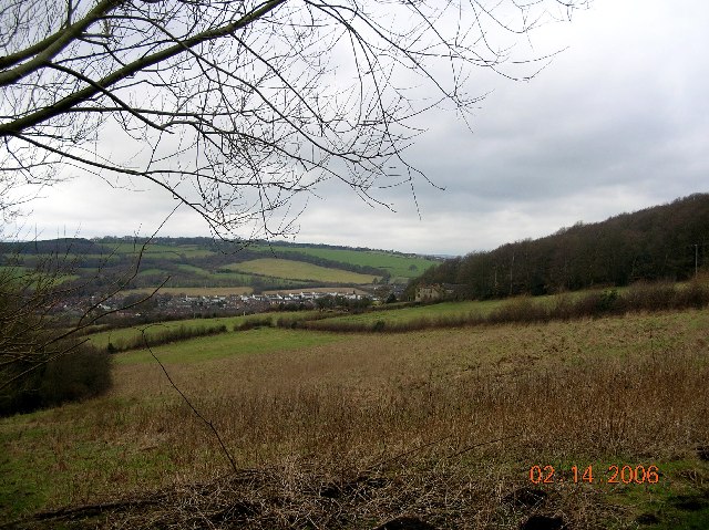 View towards Unstone in NE Derbyshire