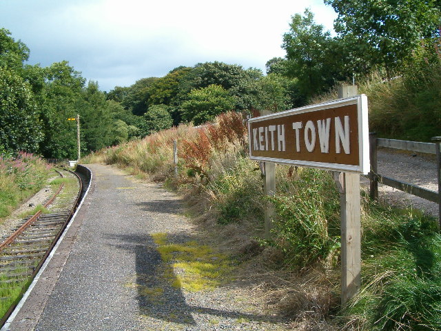 Keith Town looking north towards Keith Station