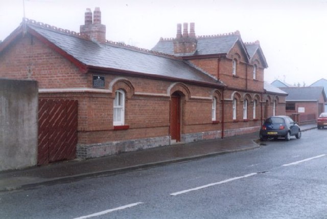 The former Fivemiletown Railway Station, Co Tyrone