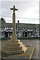 War memorial and Boot Inn at Houghton