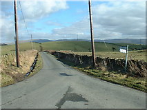 SD5684 : Road Junction at Warth Hill by David Medcalf