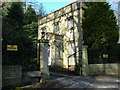 Gate house at entrance Crawshaw Hall