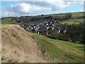 Looking down on Crawshawbooth