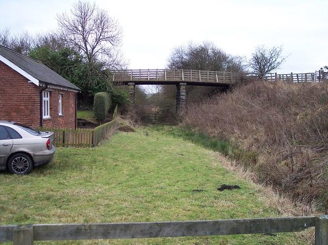 Disused station at Brinkburn near Rothbury, Northumberland