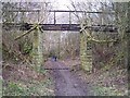 Disused railway approaching Rothbury, Northumberland