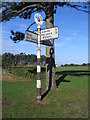 Signpost at Silloth