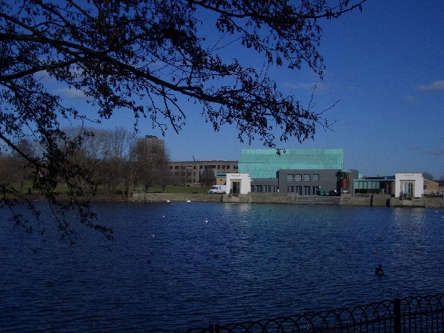 East End of Lake on Nottingham University Campus