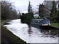 Narrowboat on the canal