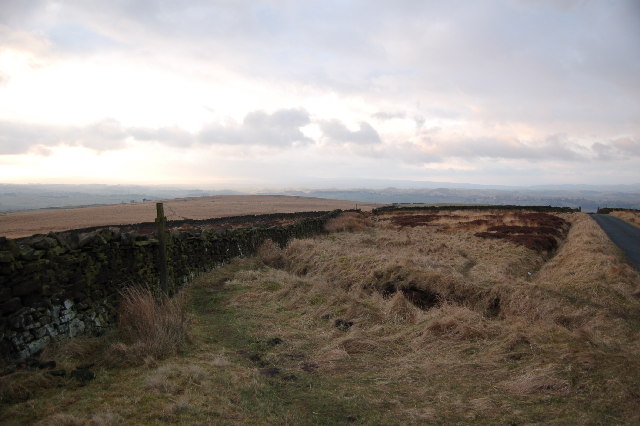 The Pennine Way at Elslack Moor