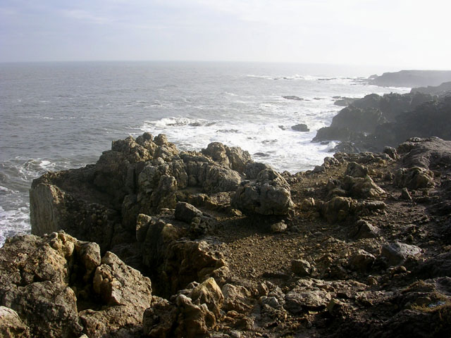 Cliffs to the south of Frenchman's Bay, South Shields