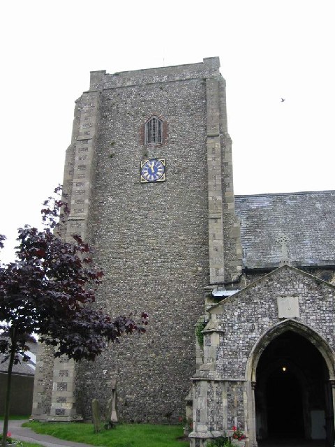 Church Tower and Porch at St Mary Stalham