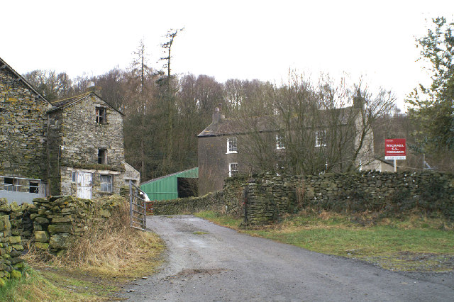 Old Hall Farm on the edge of Bouth © David Long :: Geograph Britain and ...