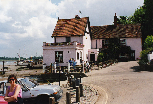 Butt & Oyster Inn, Pin Mill, Suffolk.