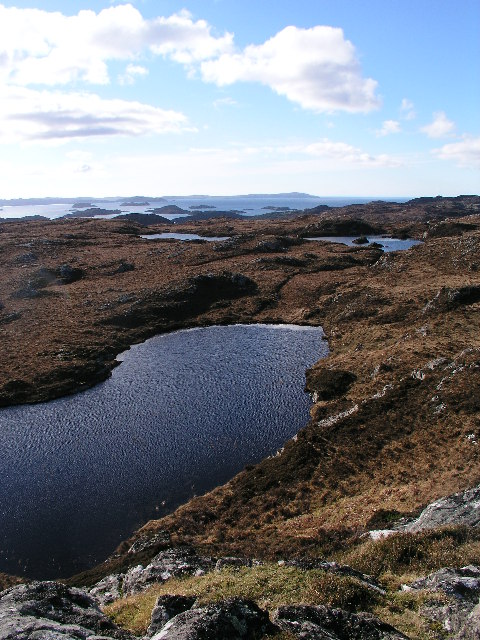 Looking out towards Badcall Bay