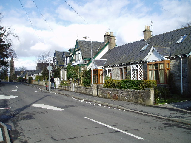Cottages in Ladybank, Fife
