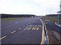 Bus Stop on the New A92 Arbroath to Dundee Dual Carriageway