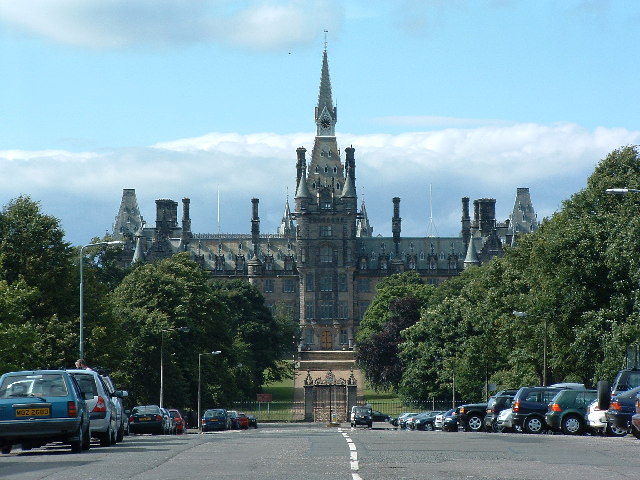 Fettes College from the south
