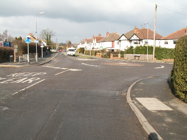Road junction , Rubery