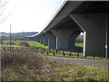 TL0701 : M25 Motorway: Towards Junction 20 by Nigel Cox