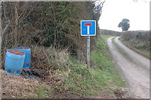 SO4429 : No Through Road to New House Farm by Philip Halling