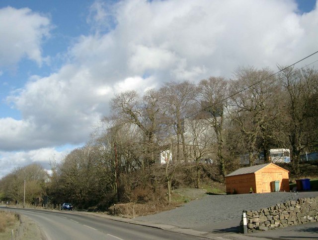 Hillhouse Quarry, Through The Trees, By © Gordon Brown Cc-by-sa 2.0 