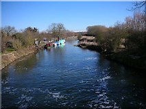 SP9775 : River Nene near Woodford Mill by Will Lovell