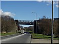 SE2537 : Railway Bridge over Ring Road, Horsforth / West Park by Rich Tea