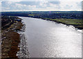 ST5276 : River Avon from the Avonmouth Bridge by Linda Bailey