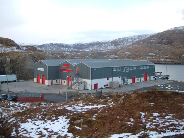 Scalpay Fish Processing Factory - now closed