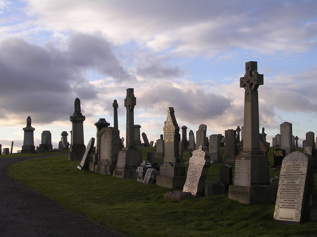 Westburn Cemetery, Cambuslang © Chris Upson cc-by-sa/2.0 :: Geograph ...