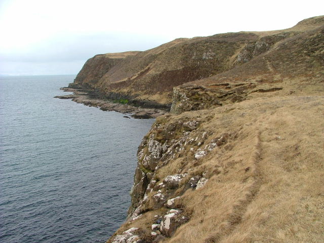 Cliffside Path near Cuidrach