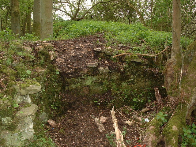 Medieval Hunting Lodge remains near Ashton