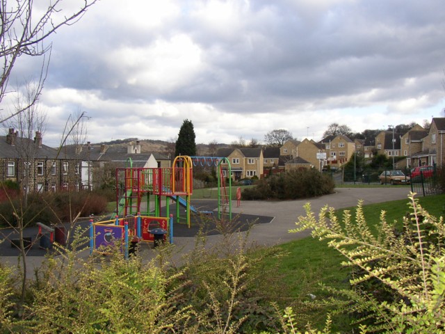 Playground in recent housing estate, Lower Hopton, Mirfield (SE199192)