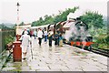 SD8022 : Steam locomotive at Rawtenstall, Lancashire by Dr Neil Clifton