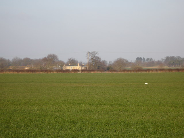 Farmland around Grange farm near Uffington